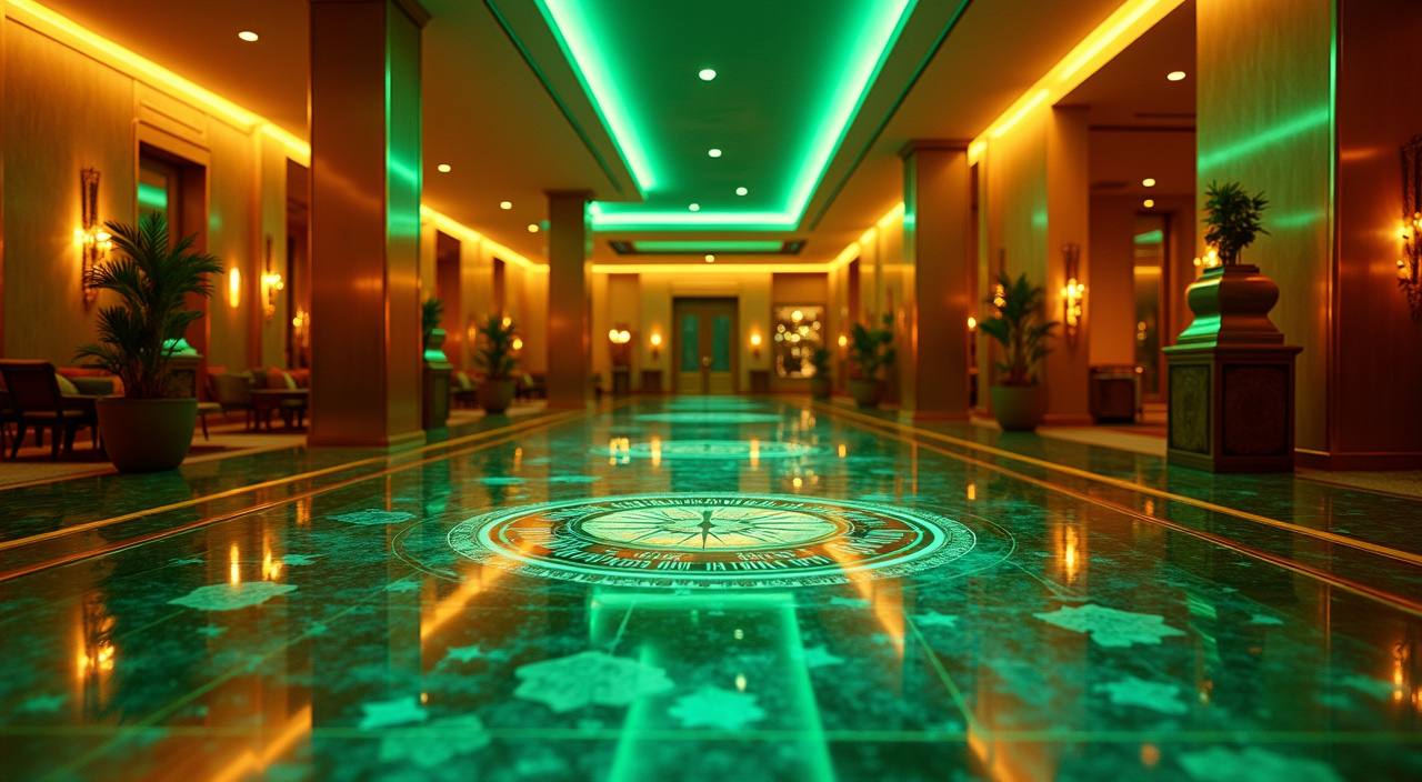 j9pm Navigasi lobby yang intuitif